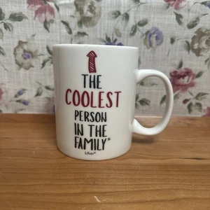 Taza de café de porcelana Better Kitchen Lifver. "^La persona más cool de la familia" - Imagen 1 de 5