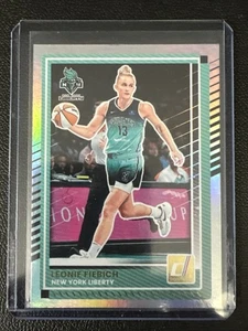 Panini Donruss WNBA #7 2025 Leonie Fiebich Silver Holo 🔥 Liberty - Imagen 1 de 2