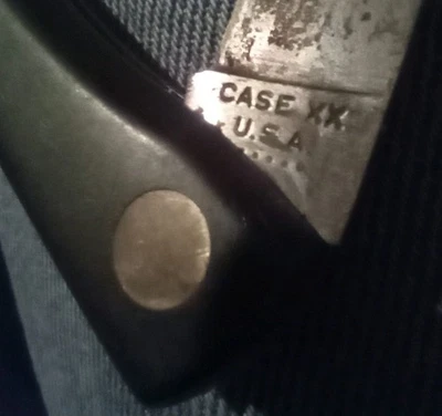 Винтажный карманный нож Case XX 1940-1964 с рифленой красной костью 6318 Stockman США - Изображение 1 из 2