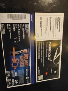 2x Roland Kaiser Tickets in Hannover am 21.6.24 50 Jahre Bühnenjubiläum - Bild 1 von 1