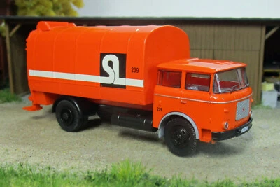 Brekina MCZ 03-312 LIAZ Skoda Müllwagen VEB Stadtwirtschaft Leipzig NEU 1:87