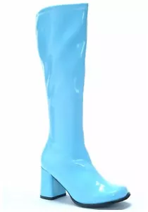 Blue Gogo Boots - Picture 1 of 1