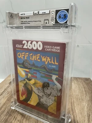 Unopened Off The Wall Atari 2600 Sealed Video Game! Wata Graded 6.0 Seal A 1989 - Image 1 of 4