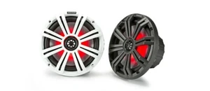 Kicker 45KM84L 8" full-range marine Audio Power speakers with LED lighting NEW - Picture 1 of 5