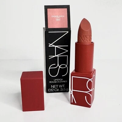 NARS Lipstick CASABLANCA Satin - Full Size .12 Oz Boxed - Image 1 of 4