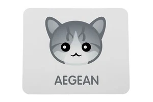 Egeïsch onderzetter met kat Art-Dog - Afbeelding 1 van 6