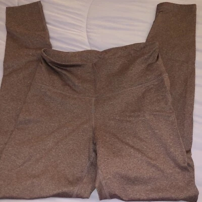 Leggings forrados de vellón púrpura claro activo OLD NAVY talla M Foto 1 de 3