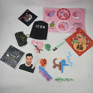 Lot of Miscellaneous Stickers Decals for Water Bottles Laptop Decorations - Picture 1 of 4