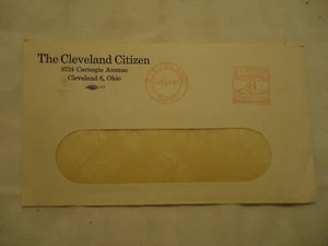 The Cleveland Citizen newspaper CLEVELAND OH envelope 1959 - Picture 1 of 1
