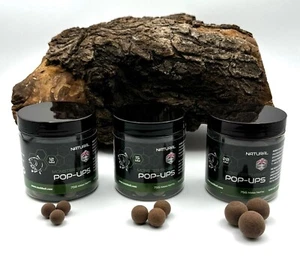 Nash Pop Ups Monster Shrimp Naturals 12mm 15mm 20mm 75g Boilies Karpfenfutter DA - Bild 1 von 4