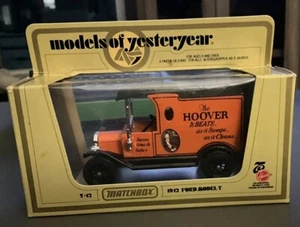 Matchbox Models of Yesteryear Y-12 1912 Ford Model T Van Hoover Vacuum - Picture 1 of 4