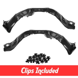 Driver & Passenger Side Fender Liner Set w/ Clips For 2011-2014 Toyota Sienna SE - Picture 1 of 6