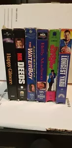 Adam Sandler VHS Lot - Picture 1 of 10