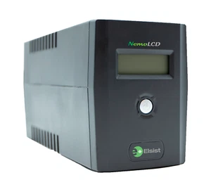 GRUPPO DI CONTINUITA' UPS NemoLCD 120 -1200VA 480W Elsist - Stabilizzatore - Photo 1/8
