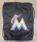 MLB Florida Marlins Drawstring Cinch Backpack Bag Bookbag HEAVY DUTY