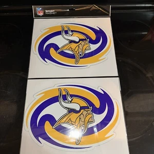 Minnesota Vikings 8” X 11” Magnet Forever Collectibles New In Package 2 Pack - Picture 1 of 10