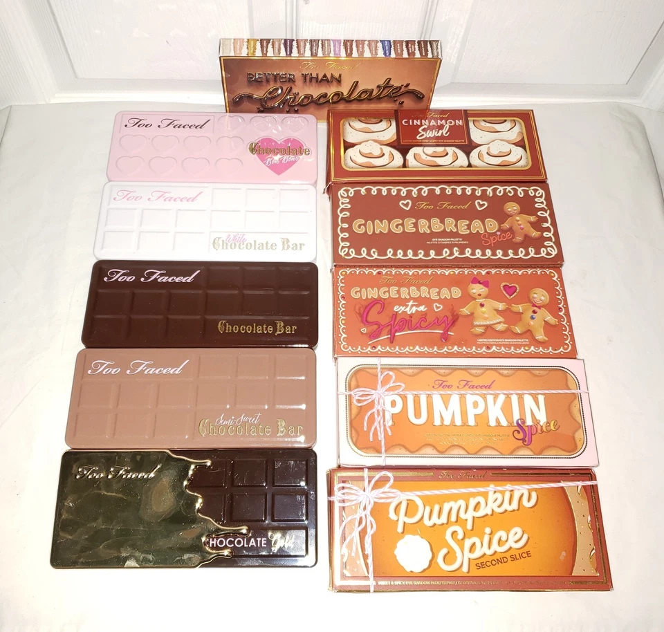 Too Faced Eyeshadow Palette YOU CHOOSE Chocolate Gingerbread Pumpkin - Image 1 of 1