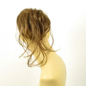 Haargummi Scrunchie Haarteil Haarverdichtung leicht goldbraun 22 12 - Bild 1 von 4