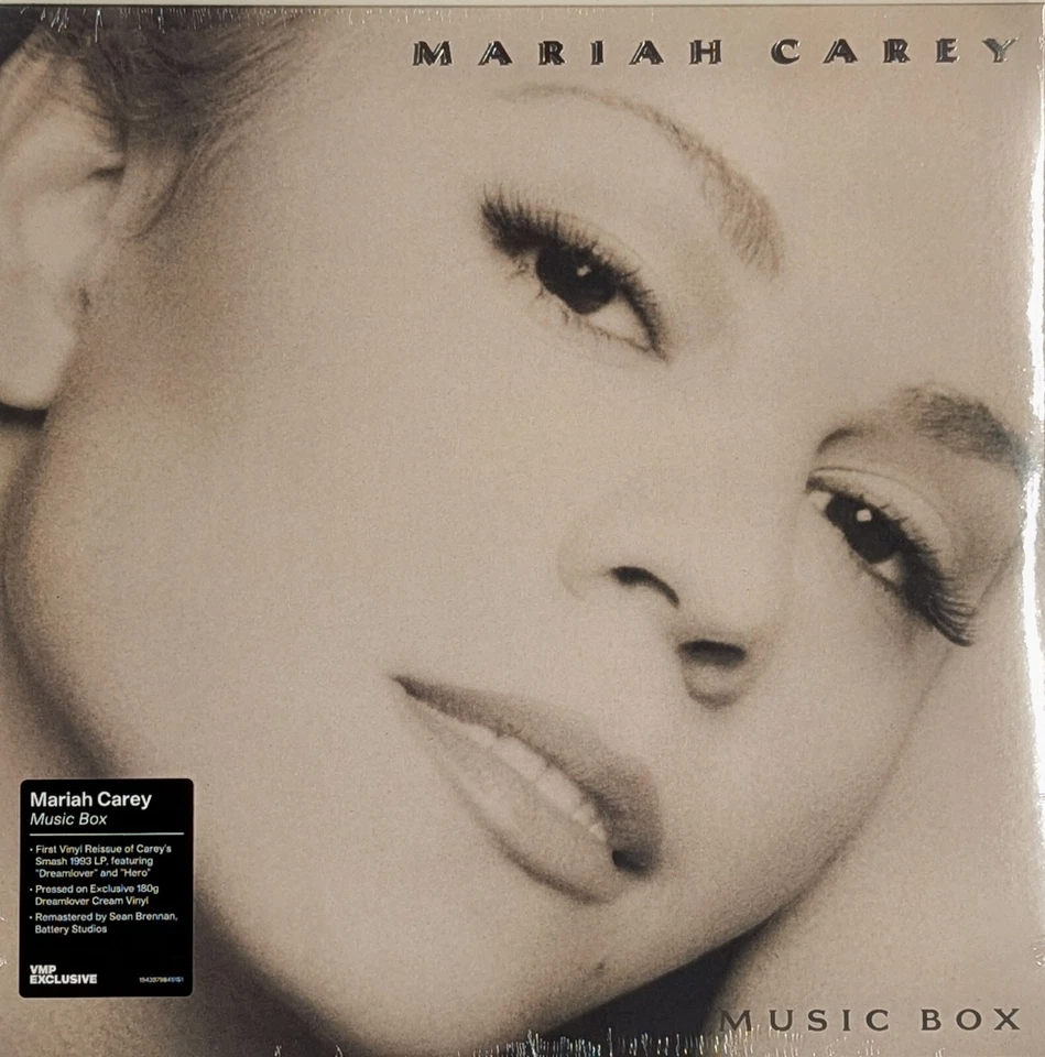 MARIAH CAREY Music Box SEALED Exclusive 180 Gram LP Dreamlover Cream Vinyl VMP - Image 1 of 1