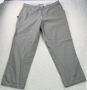 Columbia Men's Size 38x32 Gray Canvas Pants Casual Outdoor - Picture 1 of 6