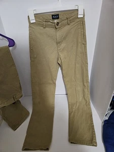Childrens Place Girls Uniform Khakis Size 12 Slim Adjustable Waist Stretch - Picture 1 of 7
