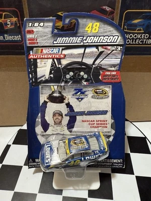 Jimmie Johnson #48 LOWES 7X CUP CHAMPION 2016 NASCAR Authentics 1:64 Wave 3 Foto 1 de 3