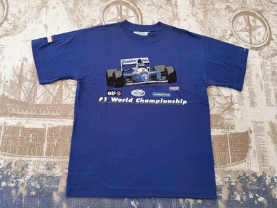 Rothmans Williams 雷诺 F1 车队 96' 冠军 Damon Hill T 恤 — 第 1/4 张图片