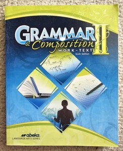 Abeka GRAMMAR & COMPOSITION II STUDENT WORK-TEXT TEXTBOOK 8th Grade Book - Picture 1 of 2