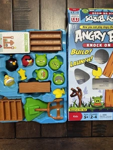 Mattel ANGRY BIRDS 2012 - KNOCK ON WOOD Fionda Lancio Action Gioco Giocattolo Set NUOVO - Foto 1 di 4