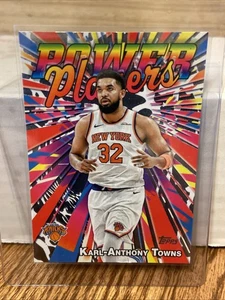 2025 Topps Karl-Anthony Towns PP-4 Power Players Insert Holo Foil –Knicks - Picture 1 of 2