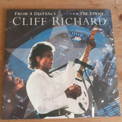 CLIFF RICHARD FROM A DISTANCE THE EVENT DOUBLE LP 1990 ROCK N ROLL ET POP - Photo 1/4