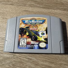 Midway Micro Machines 64 Turbo Nintendo 64 N64 Racing Tested and Works