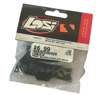 Losi Losb1018 Front Bulkhead,Kickplate & Brace Set *** - Image 1 of 2