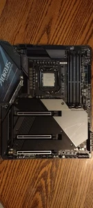 WYPRZEDAŻ!! Throw Back Intel Core i7-11700K CPU Z490 AORUS MASTER PŁYTA GŁÓWNA COMBO - Zdjęcie 1 z 7