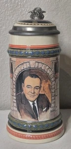 Keramik Anheuser-Busch JR STEIN Gründer Serie August deutsch ohne Karton 1996 - Bild 1 von 13