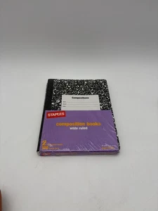 Staples Composition Books Wide Ruled (2-Pack) - Picture 1 of 3