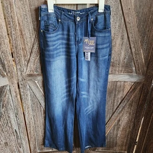 Cowgirl Tuff Just Tuff Jeans Damen 29x33 Regular Unwind Wide Hose Tuff Flex - Bild 1 von 14