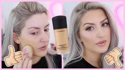 MAC Studio Fix Fluid Skin Balancing 24Hours Long Wear Makeup Foundation Oil Free - Image 1 of 4