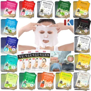 42pcs Korean Essence Facial Mask Sheet Moisture Face Mask Cosmetics Set - Picture 1 of 10