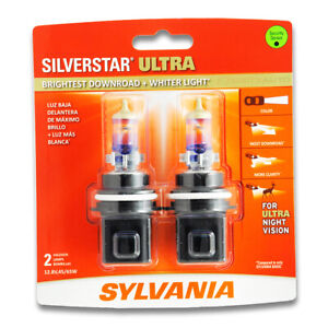 Sylvania SilverStar Ultra High Beam Low Beam Headlight Bulb for GMC Tracker cx
