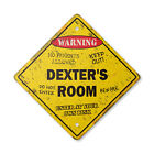 Dexter's Room Vintage Crossing Sign Xing Plastic Rustic kids bedroom children's