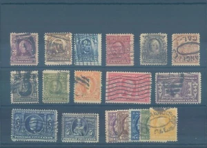 USA 1902-1909 various used stamps (CV $175 EUR160) - Picture 1 of 1