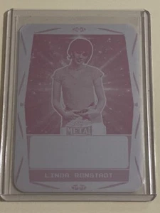 Placa de impresión automática Leaf Pop Century 1/1 Linda Ronstadt 2023 exclusiva de Whatnot - Imagen 1 de 5
