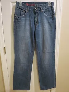 Men's ~ G by Guess Darren Straight Button Fly Denim Blue Jeans ~ Size: W31xL34 - Picture 1 of 12