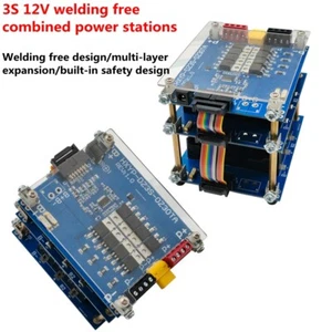 3S 12V Power Wall Battery Holder 3S 30A BMS 3S1P 3S2P 18650 Pack Battery Box - Picture 1 of 10