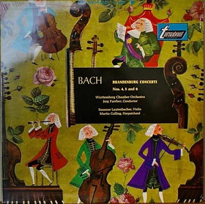 BACH: Brandenburg Concerti Nos. 4, 5, & 6-SEALED1965LP SUSANNE LAUTENBACHER - Imagen 1 de 1