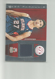 2013-14 TOTALLY CERTIFIED MATERIALS RED #54 ZAZA PACHULIA   63/99