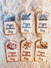 6 Mothers Day Vintage Style Gift Hang Tags Scrapbook Parties Junk Journals~#477R
