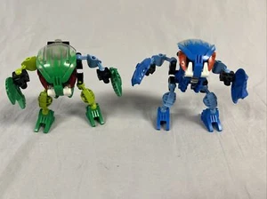 LEGO Bionicle LOT of 2 Figures Bohrok Gahlok And Lehvak Incomplete - Picture 1 of 14