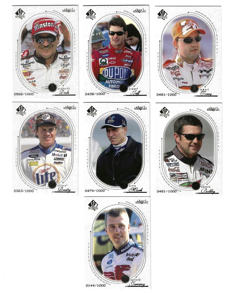 1999 SP AUTHENTIC SHORT PRINT #81 Tony Stewart BV$20! #0481/1000! ONE CARD ONLY - Image 1 of 1